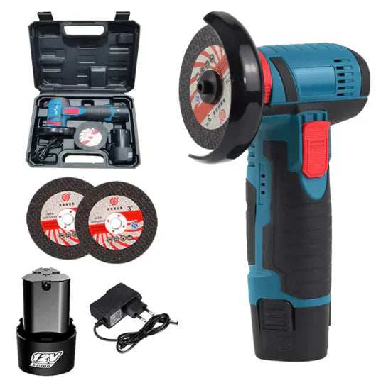 [PROMO] 🔥 PULIDORA ANGULAR AMOLADORA INALAMBRICO RECARGABLE + BATERIA EXTRA y ESTUCHE 🎁