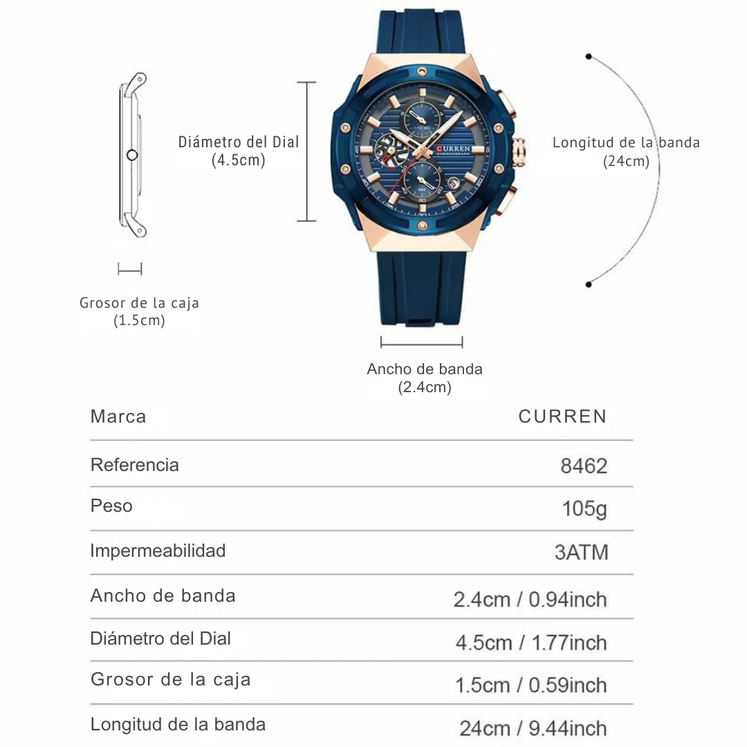 Reloj Curren 8462 Original