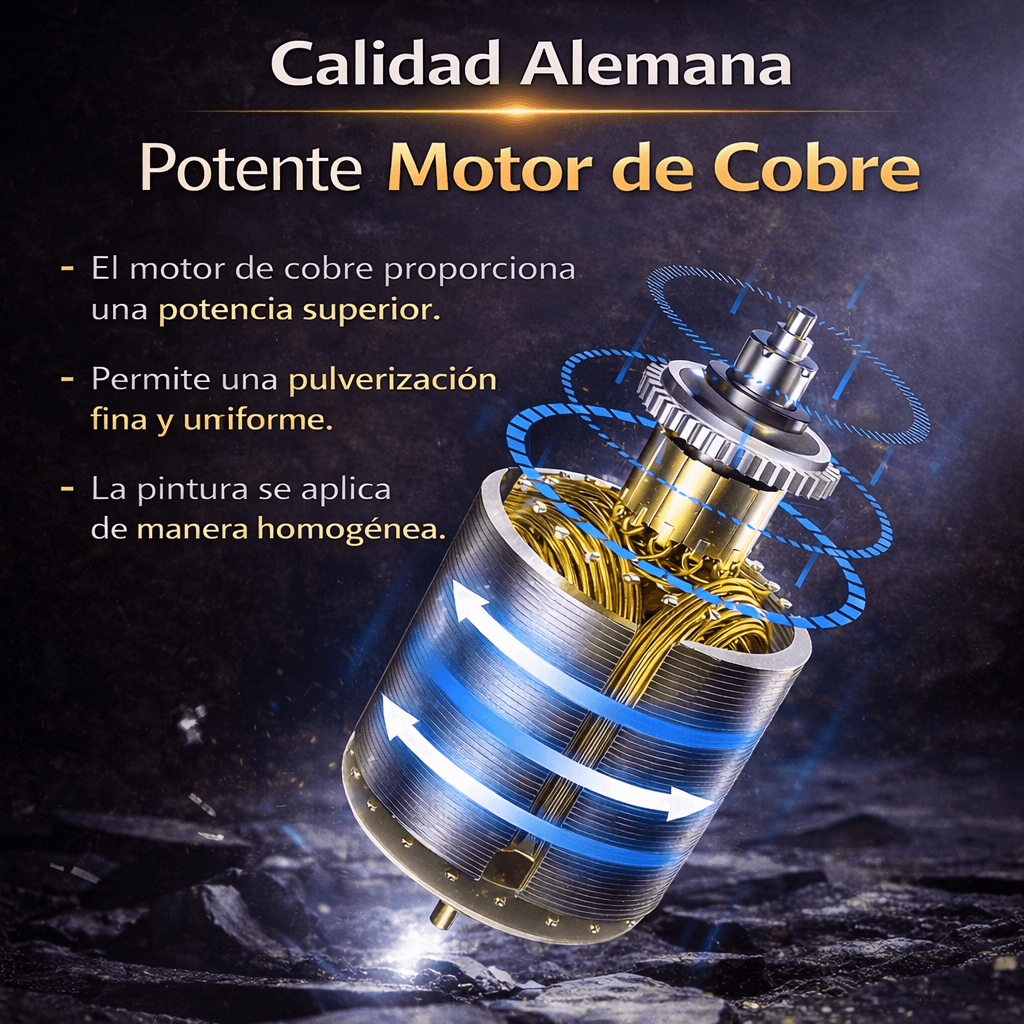 [PROMO] 🔥 COMPRESOR DE PINTURA INALAMBRICO CON DOS BATERIAS | TurboSpray