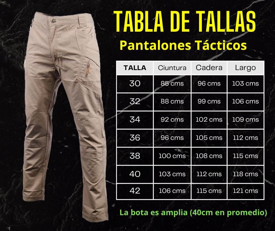 Pantalón Táctico Verde Militar